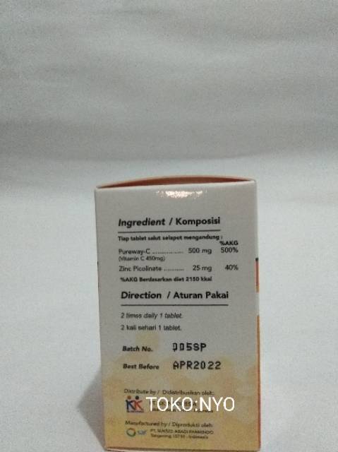 Vitayang Pure Way C + Zink KK