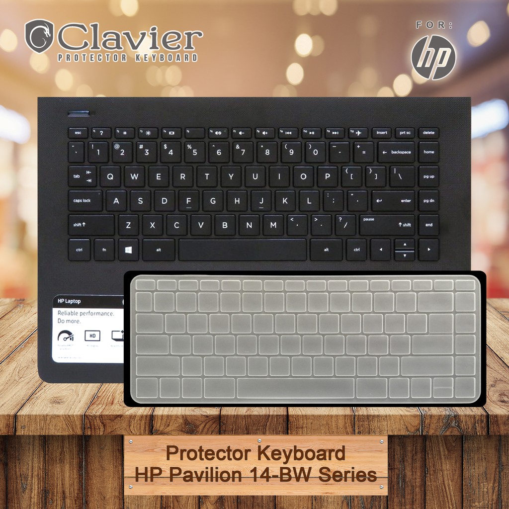 Keyboard Protector Cover HP 14-BW BW000AU BW001AU BW002AU BW003AU BW004AU Silikon Bening