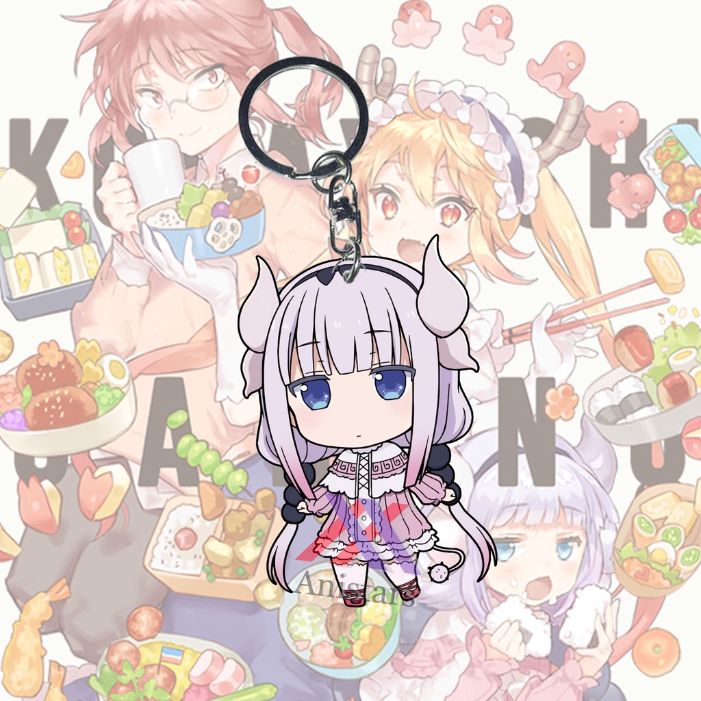 Gantungan Kunci Kobayashi-san Chi no Maid Dragon Kanna Kamui - Key Chain - Strap hp - Pinch strap - 