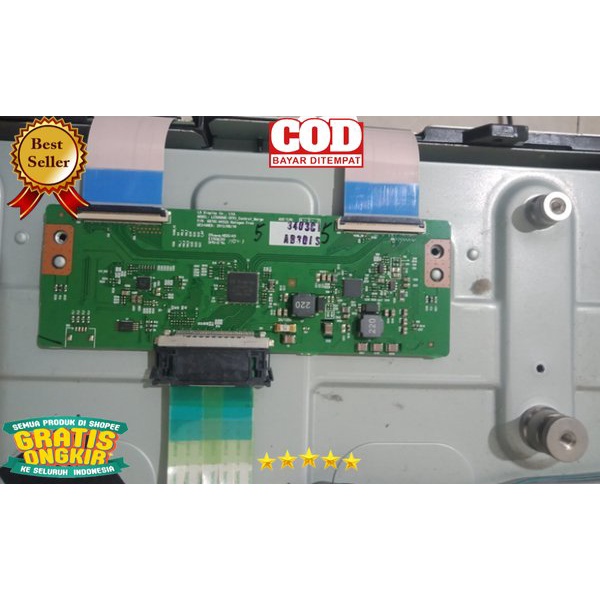 MESIN LOGIC TCON TV LG 42LA6130-T CON TIKON TKON TV LG 42LA6130