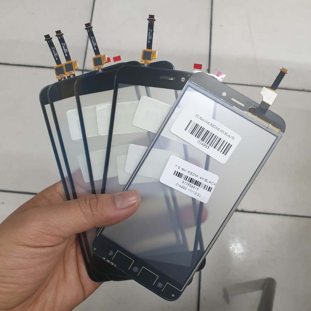 TOUCHSCREEN LAYAR SENTUH KACA DEPAN TS TC XIAOMI REDMI 4X ORI
