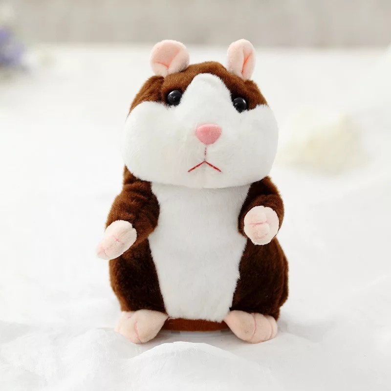 Hamster Interactive Plush / Mainan Kucing Boneka Hamster