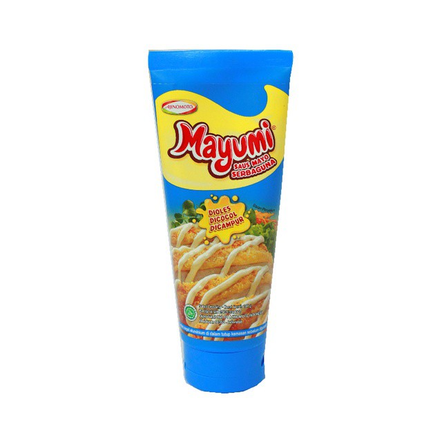 MAYONES MAYUMI SAUS MAYO 190 GRAM TUBE SAUS CREAMY SAOS MAYONES SERBAGUNA SALAD DRESSING