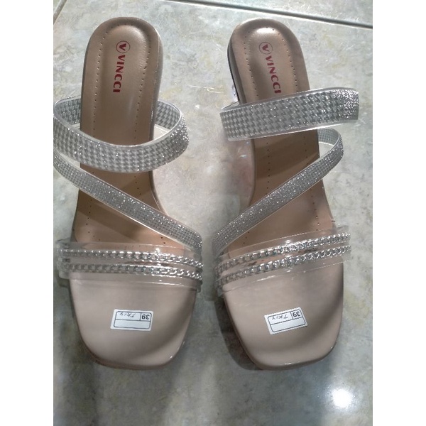 Sandal Wanita Hells Kaca T 5 cm