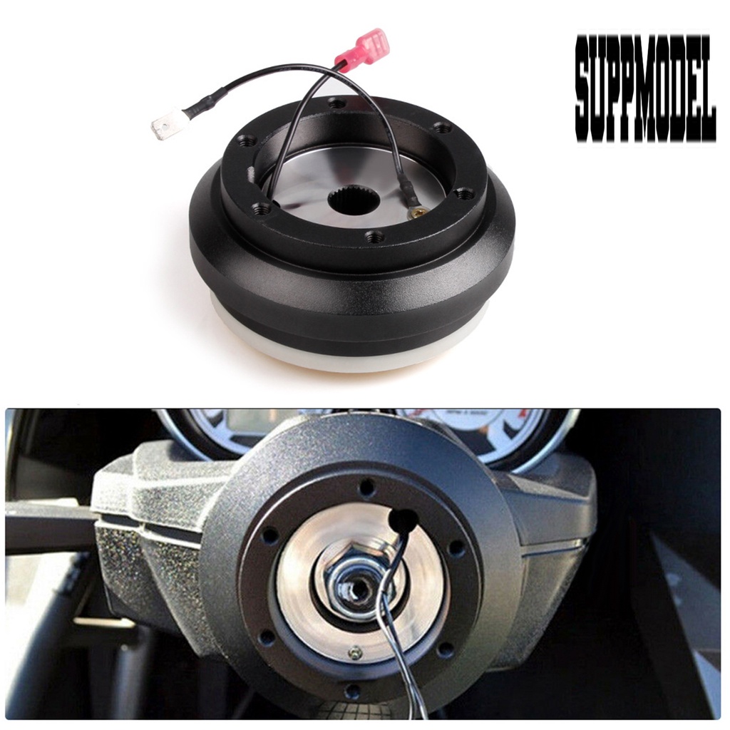 Adapter Hub Roda Kemudi Pengganti Bahan Metal Warna Hitam Untuk Honda Civic EK