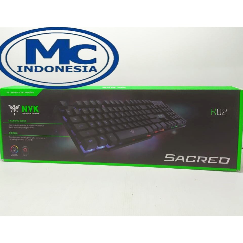 KEYBOARD GAMING NYK SACRED K-02