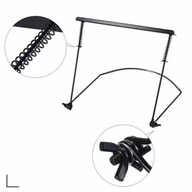 Harmonica Holder Stand Harmonika Gantung 24 Hole