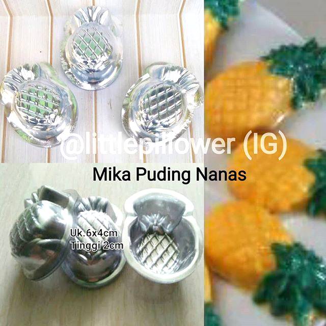 Mika puding nanas/mika ager ager/mika puding/mika coklat/cetakan ager/cetakan agar