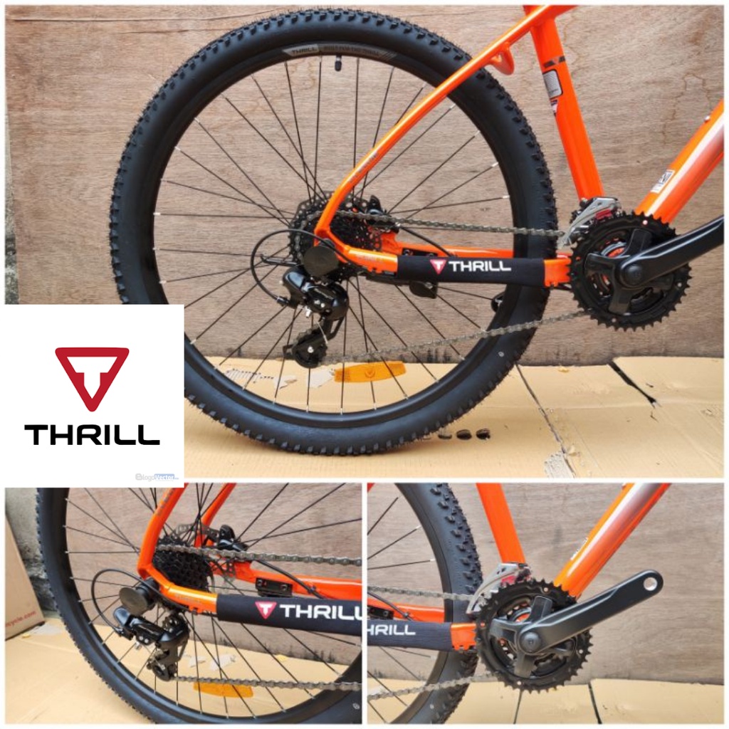 PROMO !!! Sepeda Gunung MTB 27.5 Inch Thrill Cleave 1.0 HD New Alloy 3x8 Speed Hydraulic