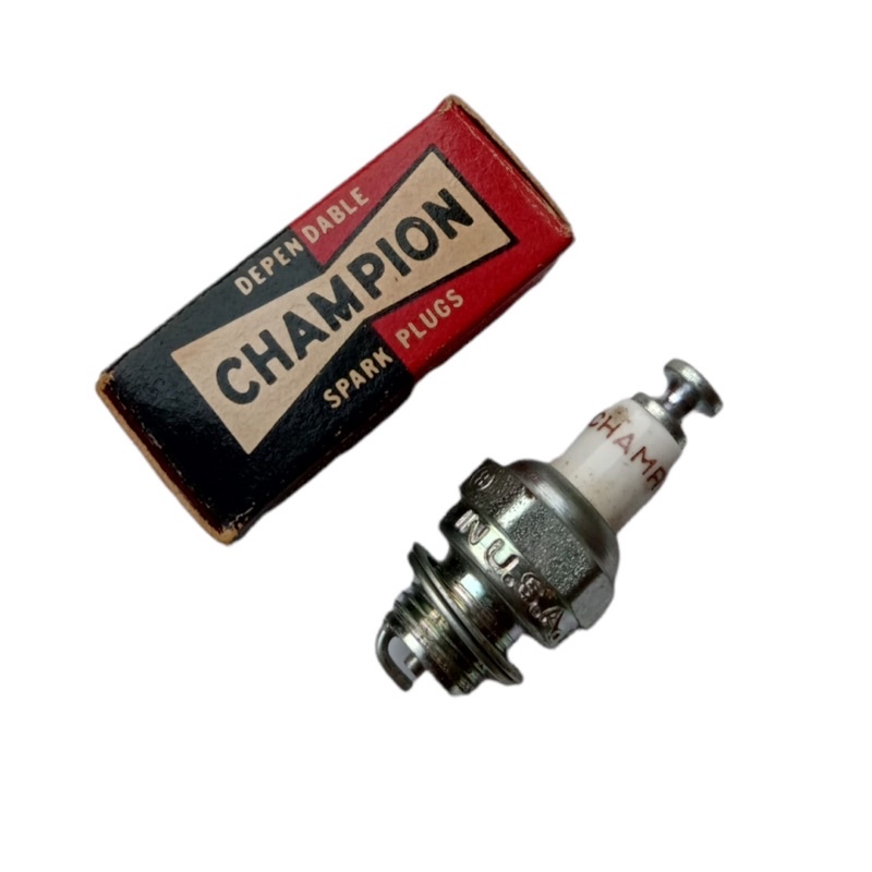 Busi  Spark Plug Champion Y-82 Original Stok Lama Made In USA