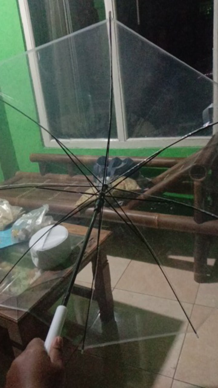 Payung Transparan - Payung Jepang