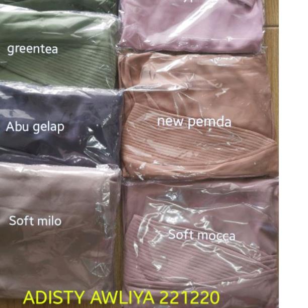 ➹ Khimar ADISTY 1 ORI AWLIYA HIJAB AWLIYA COLLECTION cerutybabydoll JUMBO TERBARU ❂