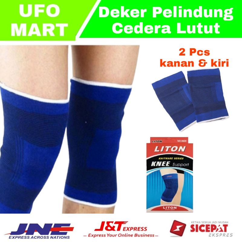 deker pelindung cedera lutut kaki sepasang kanan dan kiri deker lutut futsal voli original kneepad futsal murah knee support deker