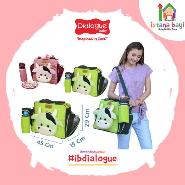 Dialogue Baby Tas Medium Diaper Bag - Tas Perlengkapan DGT7126