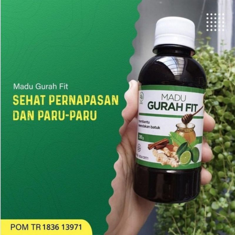 

Madu Gurahfit Solusi Batuk dan pernapasan 100% original