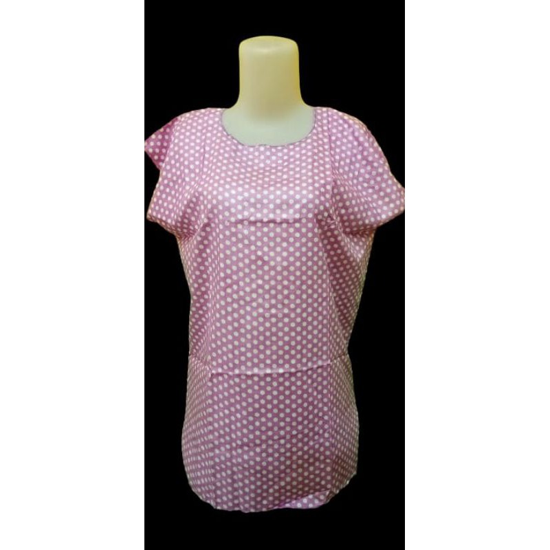 UPDATE TERBARU Blus Santai Polka Super Random