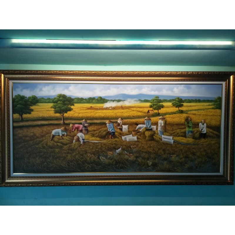 Lukisan Panen raya