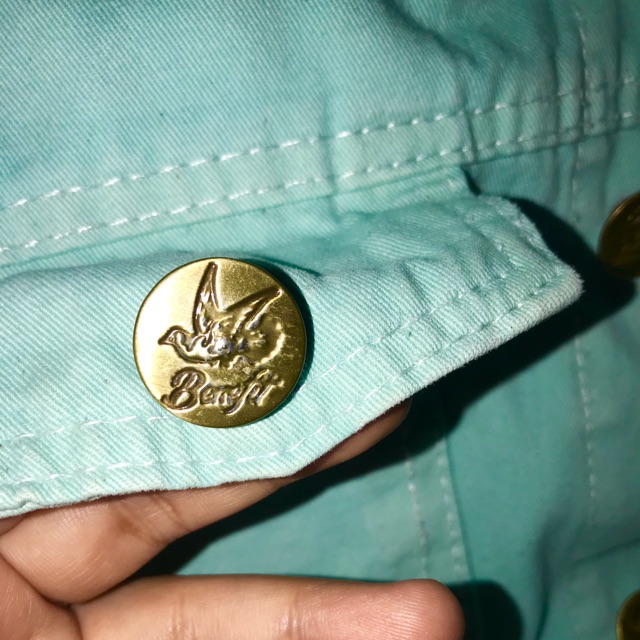 Jaket jeans Benefit allsize fit to L MINT
