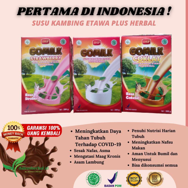 

[HADIAH GRATIS] GOMILK SUKAM ETAWA PLUS HERBAL PALING LARIS