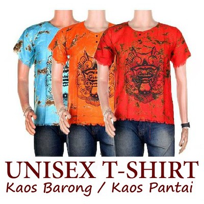 KAOS BARONG BALI DEWASA Size XL ETHNIK BC