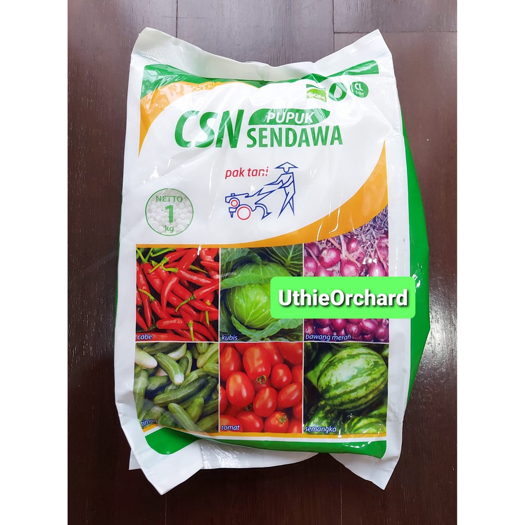 Pak Tani CSN Sendawa Pupuk Makro Tunggal Nitrogen + Boron Kemasan Pabrik 1 kg