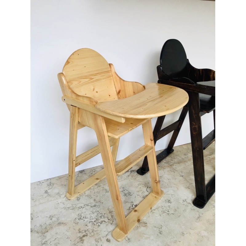 Baby Chair Wood Kursi Makan Bayi Aman Kuat Murah Meja ...