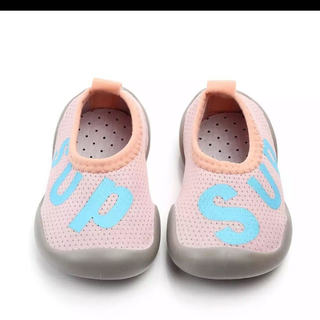 Sepatu import anak bayi cewek babygirl flatshoes pergi jalan karet murah kekinian fashion cantik sup