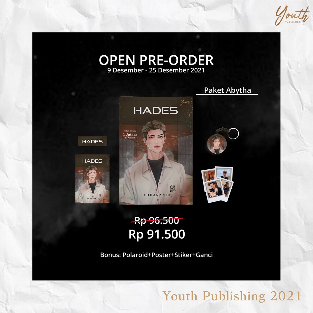 [ READY STOK ] Novel Prince / Hades + TTD - Yohananic