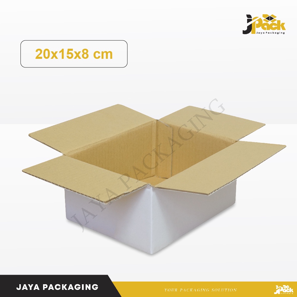 

Box Packing 20x15x8 cm (Mutiara) Karton/kardus/paking/Box Normal/hampers/Polos
