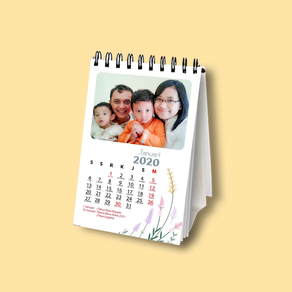 

Kalender Meja Mini I Kalender Mini Landscape I TYPE B