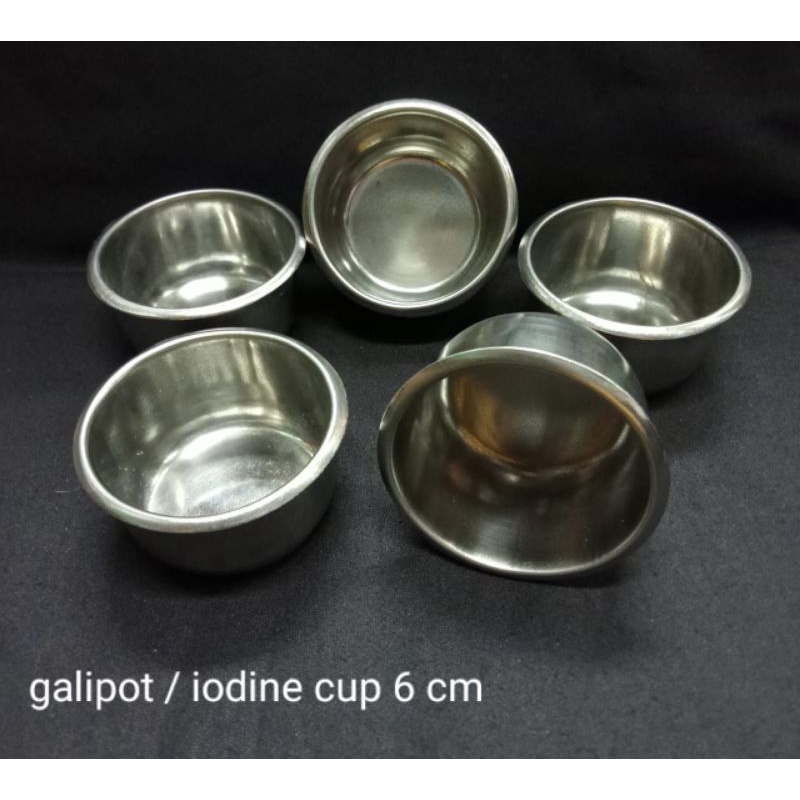 Galipot/Iodine Cup kecil 6 cm