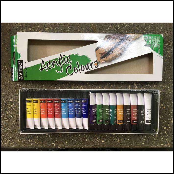 

Promo Marie'S Acrylic Colour Set Type 818 12Ml 18 Warna