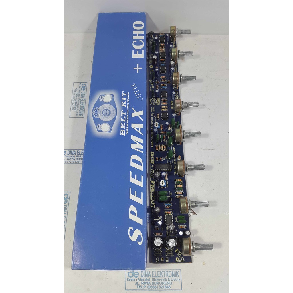 KIT AUDIO MIXER 4 CHANNEL MIC PLUS ECHO