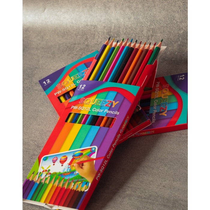 

WARNAPENSIL- PENSIL WARNA 12 PANJANG -PENSIL WARNA