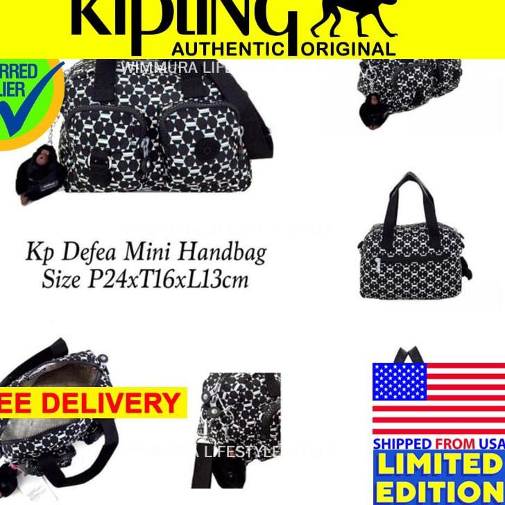 8.8 Product HOT Kipling Ransel Kipling Original Preloved New Tas Selempang WK1P defea mini handbag