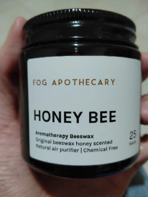Fog Apothecary Honey-b Beeswax Candle | Lilin Lebah Aromatherapi