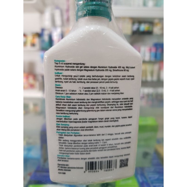 Polycrol Forte Syrup 100ML / Maag / Asam Lambung / Polycrol