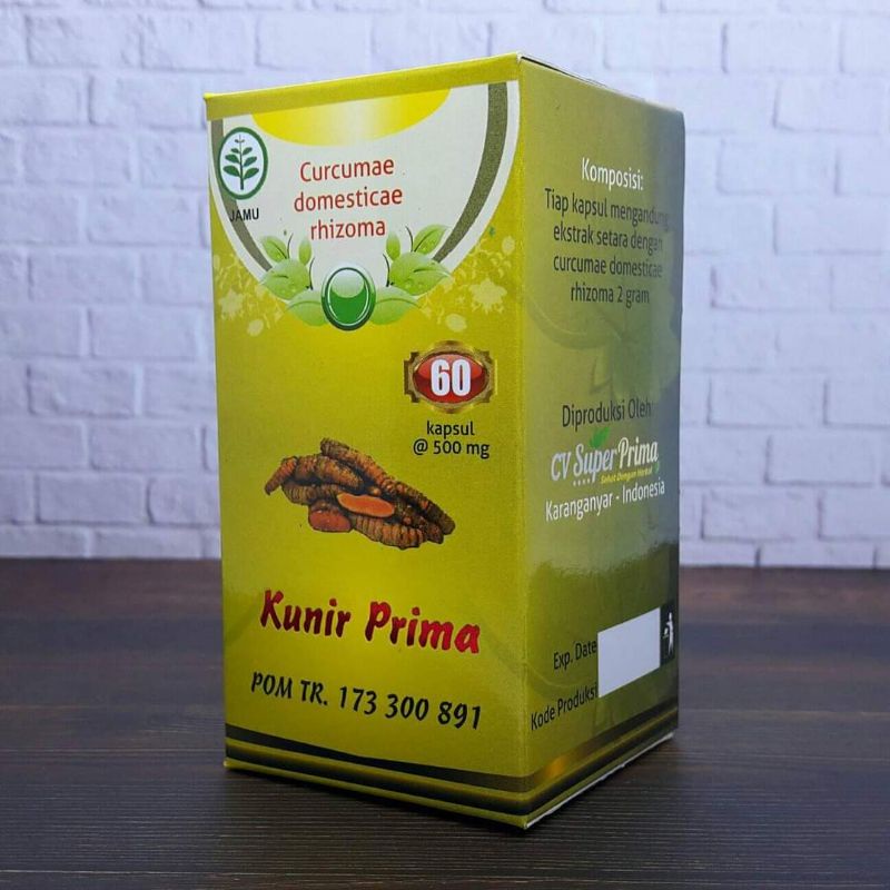 KUNIR HERBAL ATASI RADANG.MAAG.PERUT KEMBUNG.MEREDAKAN NYERI HAID