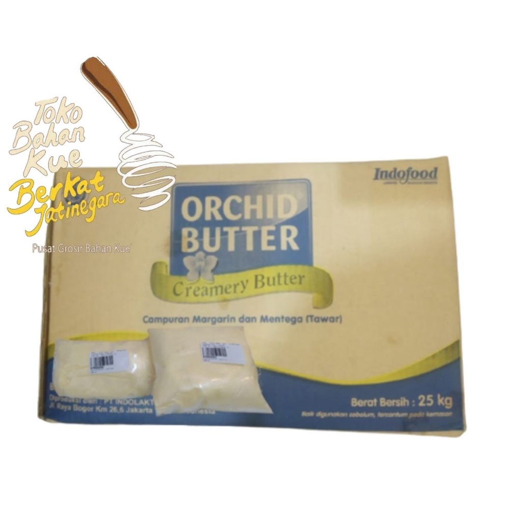 ORCHID BUTTER UNSALTED / TAWAR 1 KG REPACK