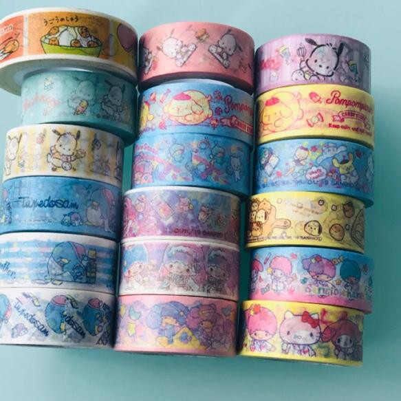 

Pasti Murah ☈ washi tape sanrio, snoopy dan doraemon 77→ (Ready Stock)