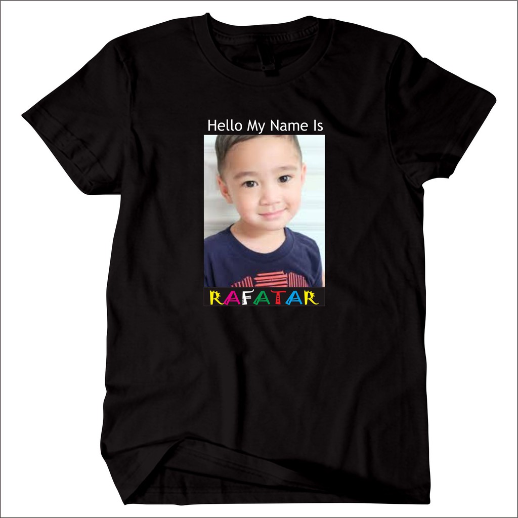 Kaos Anak  Custom Foto