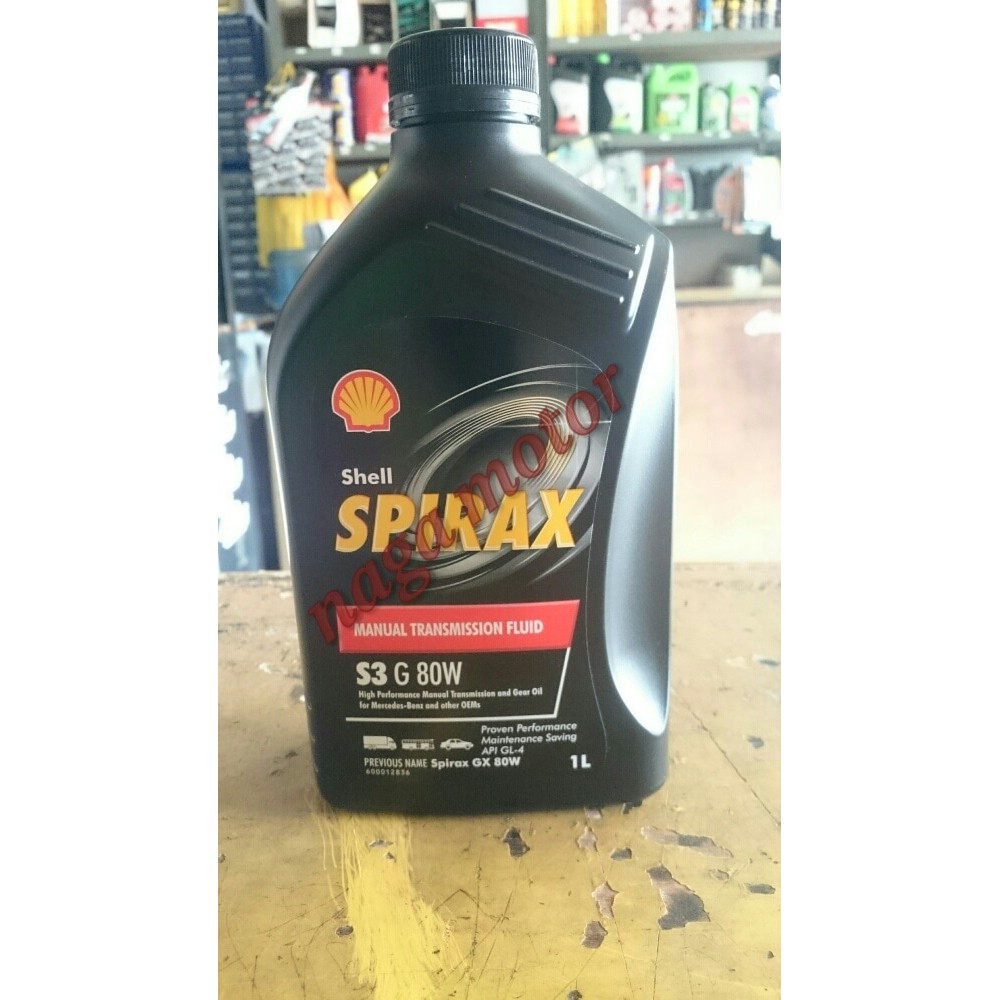 OLI TRANSMISI MANUAL SHELL SPIRAX S3 G 80W 1LITER