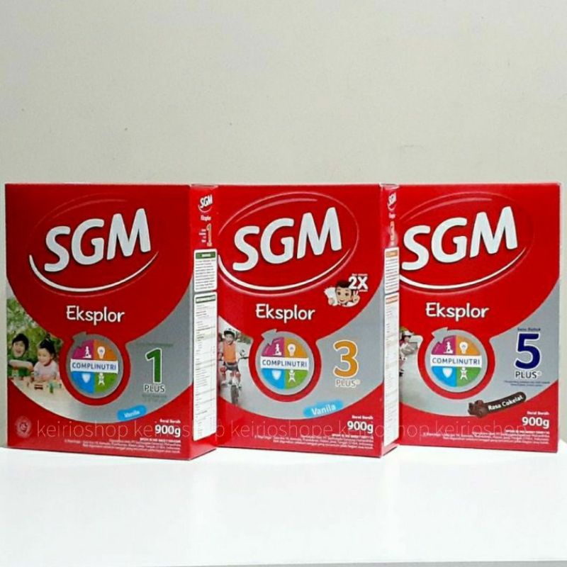 SGM Eksplor 1+ / 3+ / 5+ 900gram