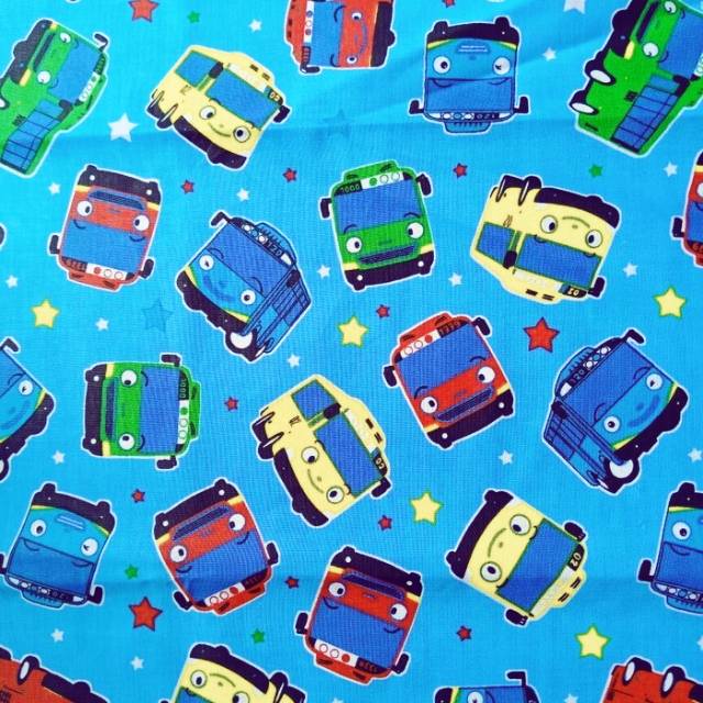 Sprei anak Tayo / karakter tayo / jual sprei karakter