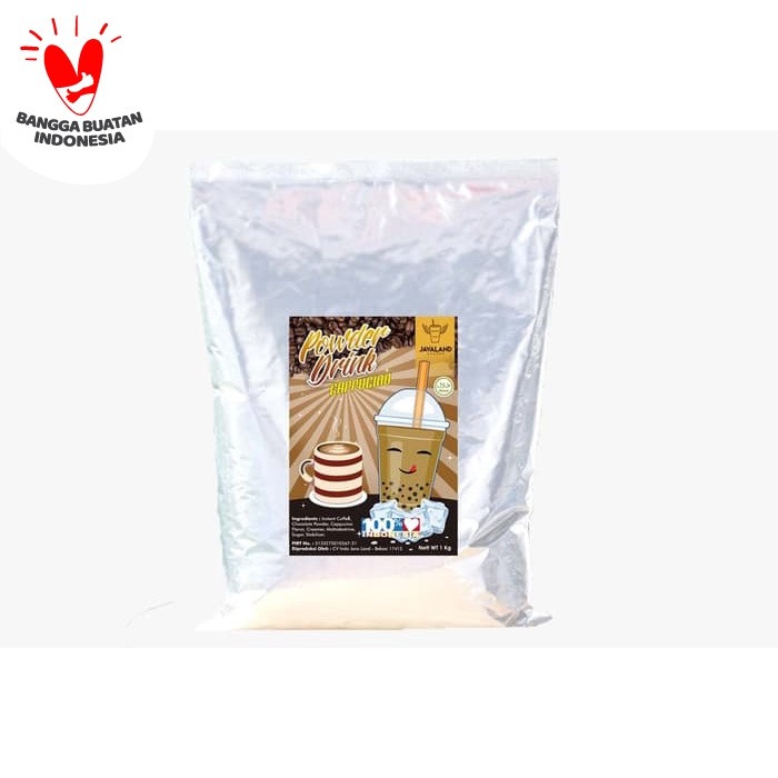 

Promo Spesial Bubuk Minuman Bubble Drinks 1Kg Rasa Cappucino Limited