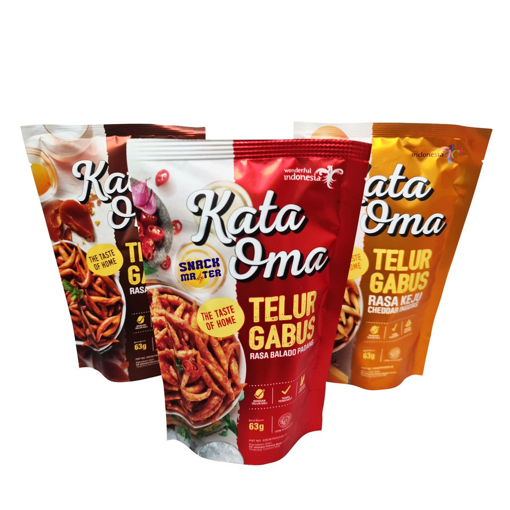 Kata Oma Telur Gabus - Netto 68 gr | Shopee Indonesia
