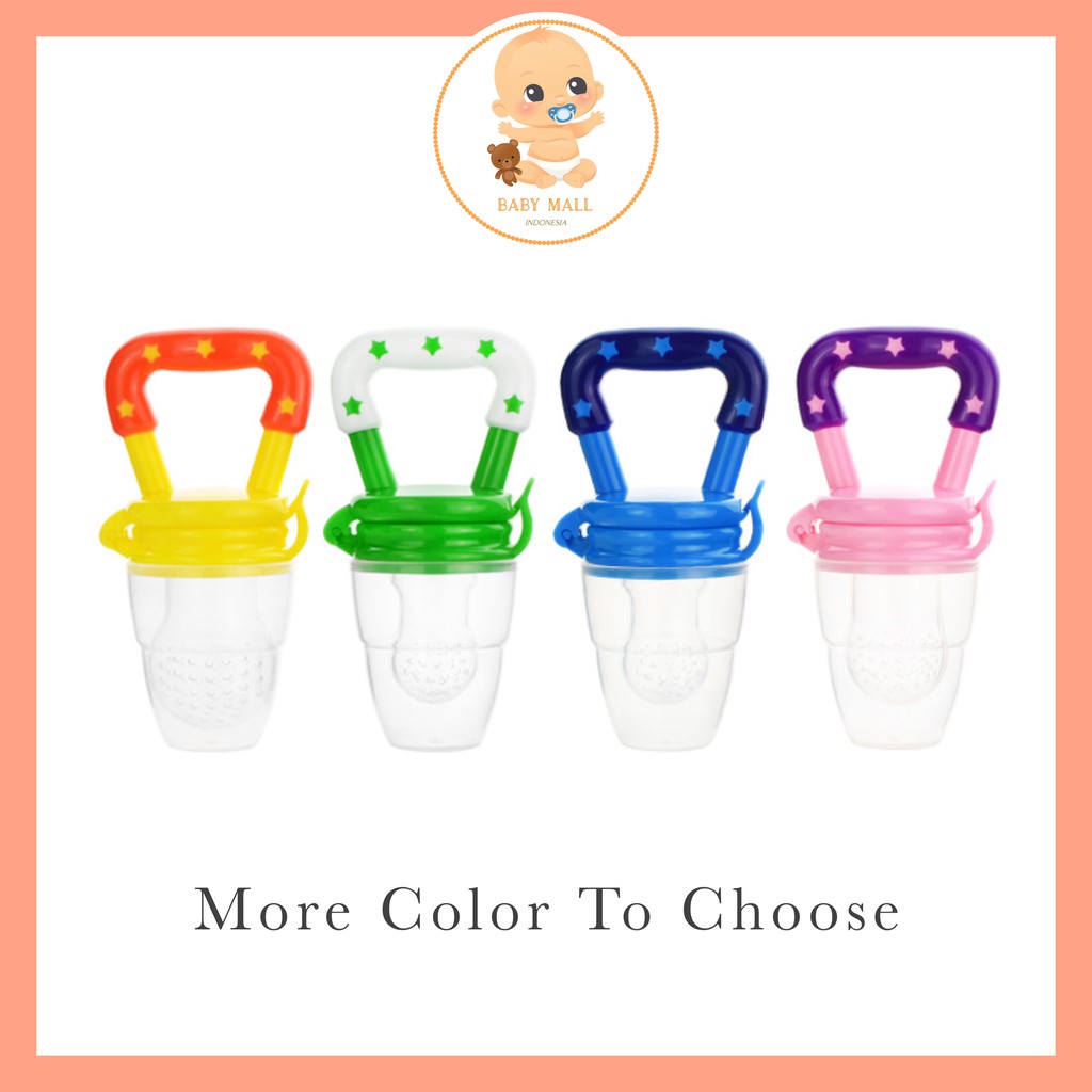 Babymall.id✨ Baby Fruit & Food Feeder / Empeng Buah Bayi / Dot Buah Bayi / Fruit Feeder Pacifier-1