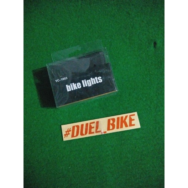 LAMPU SEPEDA DEPAN LED USB //BIKE LIGHTS YC-1803