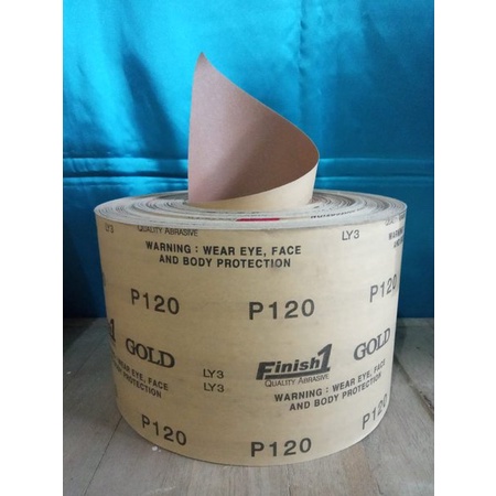 Amplas Roll Kertas Grid 120 permeter