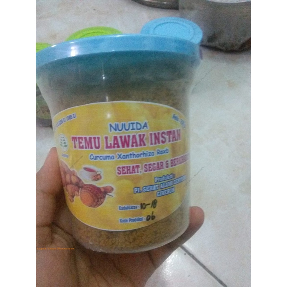 

☏# temu lawak curcuma bubuk-serbuk instant